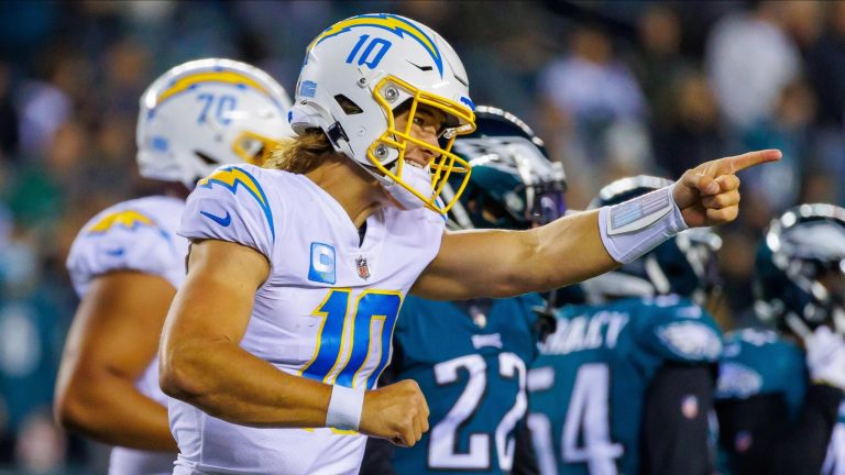 Justin Herbert upitan za nedjelju